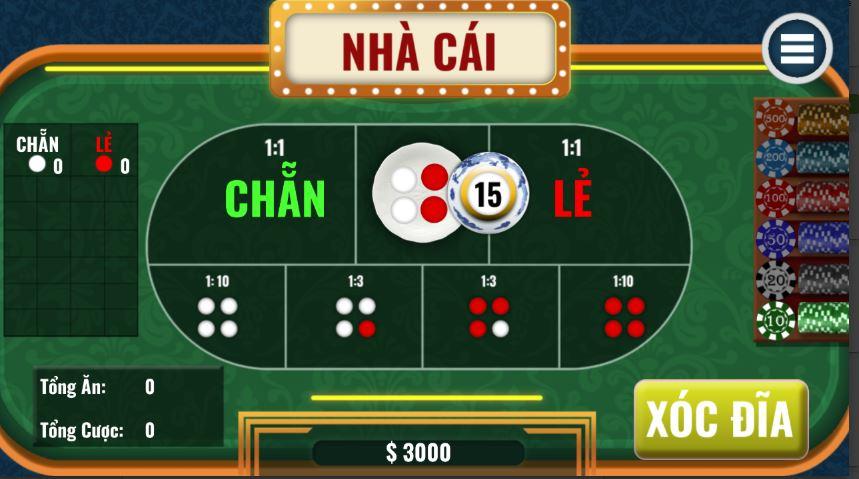 Game xóc đĩa đổi thưởng banca